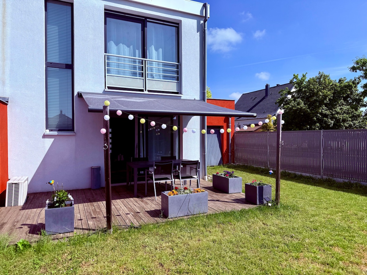 Terrasse et jardin